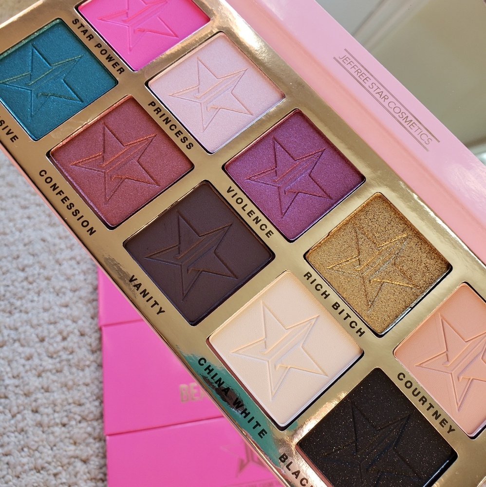 New authentic  jeffree star eyeshadow palette